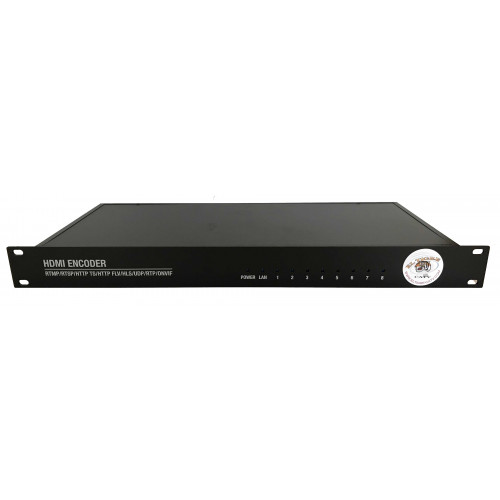 Encoder HDMI 8 channels H264 IPT/OTT UDP / HLS rack Encoder HDMI 8 channels H264 IPT/OTT UDP / HLS rack