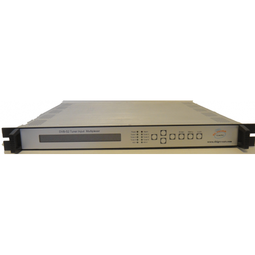 Receiver DVB-S2 6 input mux 2 asi/ip out Receiver DVB-S2 6 input mux 2 asi/ip out