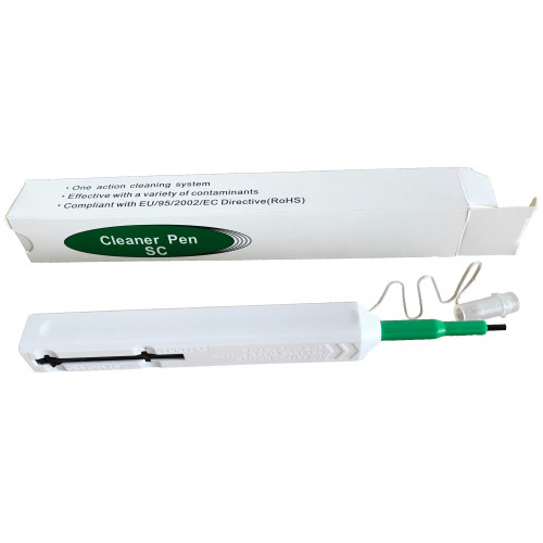 Fiber cleaner pen optic sc . Limpiador de conectores de fibra optica. Fiber cleaner pen optic sc . Limpiador de conectores de fibra optica.