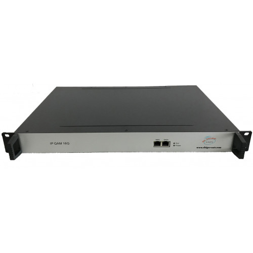IP QAM 16 QAM/MUX/SCRAMBLER PSI IP Gigabit in 