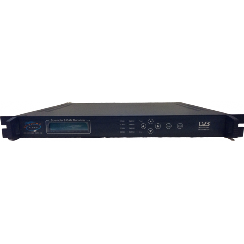 IP QAM /MUX/SCRAMBLER IP GIGA IN 4 QAM OUT IP QAM /MUX/SCRAMBLER IP GIGA IN 4 QAM OUT